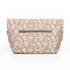 Kravitz Krabag Kurabag Reusable Cotton Eco Zipper Clutch Bag All-Over Flower Pattern (14x13inches) (Clutch2-5811) view 3
