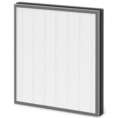 FCFMY 1 Pack HE400 Replacement Filter Compatible with Shark HE400 HE401 HE402 HE405 4 Fan Model Air Cleaner Purifier,3-in-1 Filter of Pre-filter,Carbon and HEPA Filter