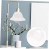 Zerodeko Decorative Glass Lampshade Holder for Home Lighting Easy to Install Compatible Shade for Ceiling Table and Floor Lamps Adds Warmth and Style to Any Room view 3