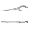 QWORK Aluminum Bucket Opener, 14" Long Barrel Pail Opener Bucket Lid Remover Tool, Silver, 1 Pack view 3