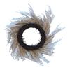 Artificial Pampas Grass Wreath, 24" Faux Pampas Grass Decor for Boho Style Decor view 2