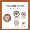 24-Piece Dinnerware SetsRound Dinner Plates, Scratch Resistant, Lead-Free, Microwave, Oven, and Dishwasher Safe view 3