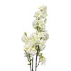 42" Botanical Artificial White Cherry Blossom Silk Floral Home Decor 12 Pcs view 3