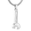 SHEIL Wrench Tool Cremation Jewelry Memorial Ashes Holder Pendant Stainless Steel Keepsake Urn Necklace for Funeral Gift view 1