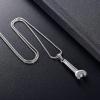 SHEIL Wrench Tool Cremation Jewelry Memorial Ashes Holder Pendant Stainless Steel Keepsake Urn Necklace for Funeral Gift view 4