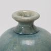 Artissance 7" H Green Porcelain Vintage Style Vase Short Neck view 2