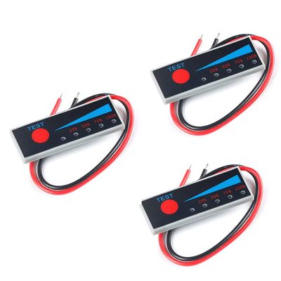3PCS 2S Li-Ion Battery Meter Monitor Level Indicator Module Battery Power Tester for Voltage Display