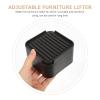 LIFKOME Adjustable Bed Risers 4-inch Bed Frame Risers Furniture Elevator for Decor view 4