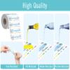 300 Removable Food Labels, Water/Oil/Tear Resistant Freezer Pantry Labels with Perforation Line No Residue Left for Food Containers Jars Kitchen Restaurant Storage Organization view 2