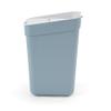 CURVER Ready to Collect 100% Recycled 30L Kitchen Accessories Recycling Lift Top Bin Smoked Grey with Light Grey Lid view 2