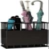 WANGFENG Umbrella Rack Stand, Umbrella Holder,Umbrella Stands Umbrella Stand Commercial Light Wrought Iron, Home Hotel Office Bank Umbrella Bucket, Small Large Size, Black White Gold view 1