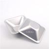 10pcs 3 Sizes Square Shape Aluminium Anodizing Egg Tart Mould Bean Jelly Pudding Mold Metal Cake Moulds DIY Bakery Tools (10pcs Medium) view 4