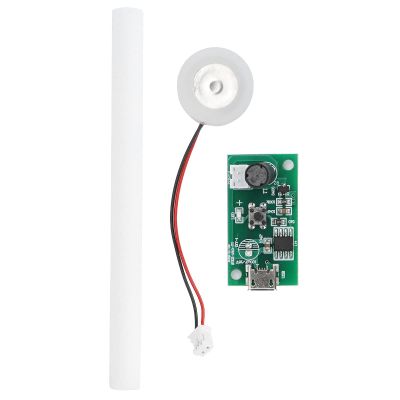 5V Mini USB Humidifier,DIY Kit Atomization Disc, USB Mist Maker Atomization Plate with Timing Switch Control, Circuit Board Driver Electronic Accessories for Home Office