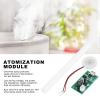 5V Mini USB Humidifier,DIY Kit Atomization Disc, USB Mist Maker Atomization Plate with Timing Switch Control, Circuit Board Driver Electronic Accessories for Home Office view 3