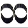 Abeskch Replacement Vacuum Belts Part # 71023 For Fantom Thunder Vacuums (2Pcs) view 1