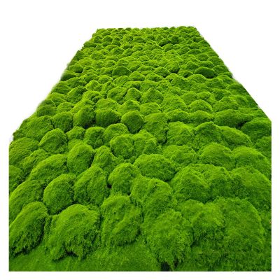AYLYHD 3D Artificial Moss Mat Durable Simulation Plants Wall Decor for Mini Ornament Garden Doll HouseArtificial Grass Rug (Color : F, Size : 1x1m)