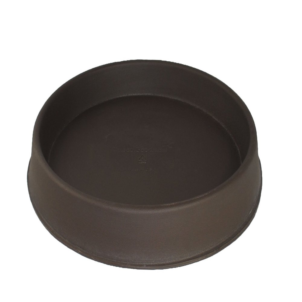Tusco Products 2 Set TR30ES 30'' Espresso Round Tray, Large