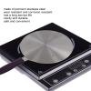Heat Diffuser, Stainless Steel Induction Adapter Plate, Convenient and Induction Hot Plate with Lac handle, Induction Hob Heat Cooking Diffuser for Electric Gas Stove view 3