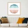 Nature Creative Dimensional Wood Art 2A - Wall Art - 32 x 32 - Multi - Light Wood Frame view 2