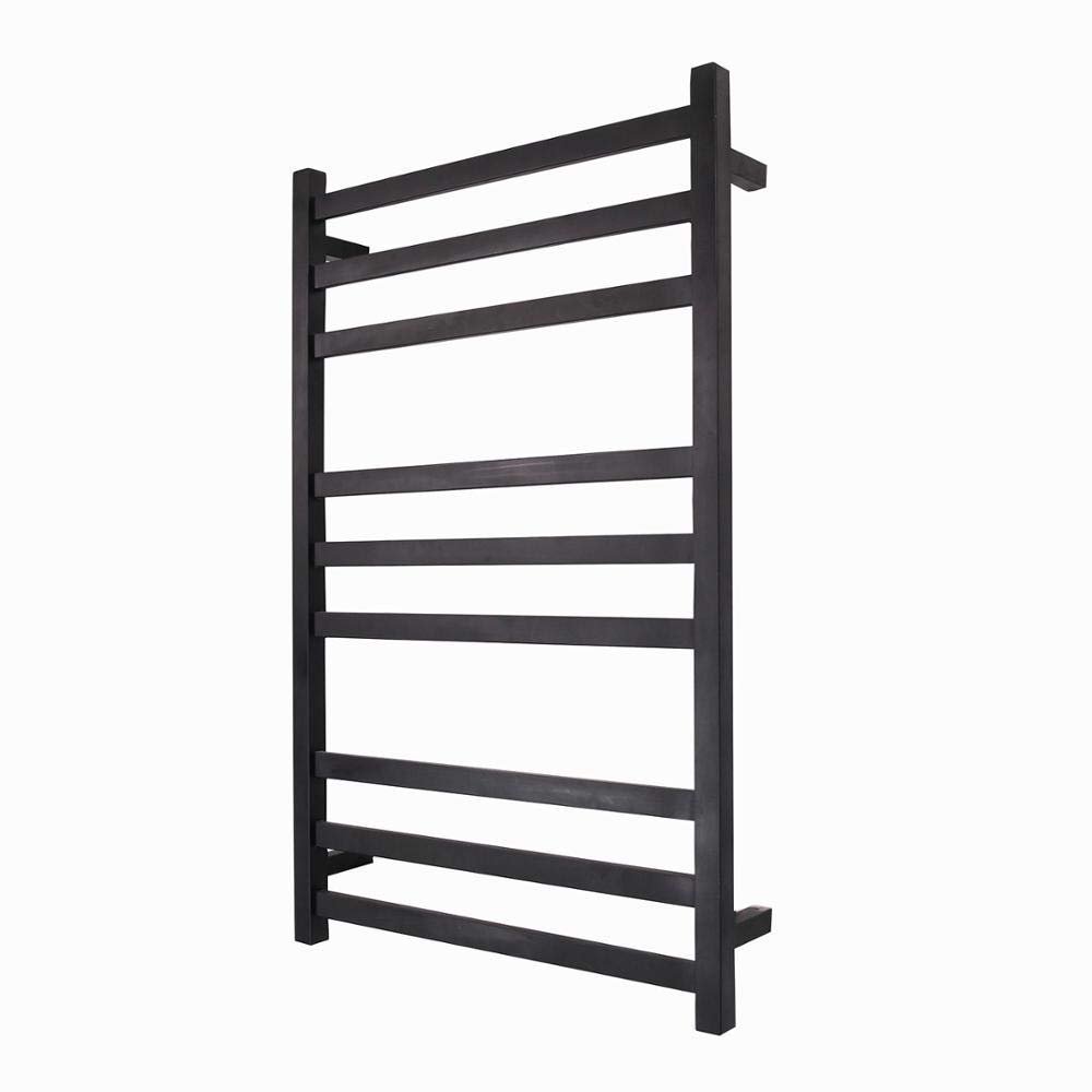 APUM Heated Towel Rack, Electric Towel Warmer,Heated Towel Radiator Wall-Mounted Electric Heated Towel Rack and Drying Racks for Bathroom Electric Towel Warmer (Plugin)