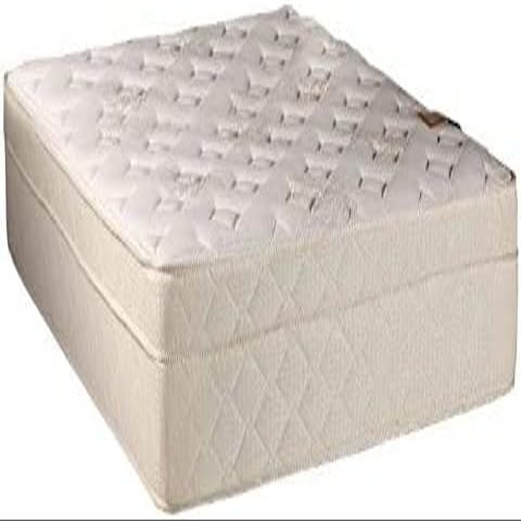 DS Solutions USA Beverly Hills Twin Firm Foam Encased Eurotop Mattress Only - Sleep System with Enhanced Support, Fully Assembled, Knit Cover, Orthopedic