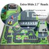 Car Rug Play Mat, Road Rug Carpet for Kids, City Life Educational Road Traffic Carpet for Ages 3-12 Years Old(100160cm/3963inch) view 2