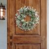 24" PE/PVC Decorated Wreath, 200 Tips, Pine Cones & Berries view 2