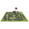 Car Rug Play Mat 5'3"7'7", Road Rug Carpet for Kids, City Life Educational Road Traffic Carpet for Aged 3-12 Years Old view 3