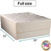 DS Solutions USA Beverly Hills Firm Foam Eurotop Full Mattress Set with Mattress Protector Included - Quality Fabric, Orthopedic Type, Longlasting view 2