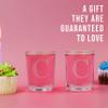 2pk Etched Monogram 2.5oz Shot Glasses (Letter C) A-Z Personalized shot glass, Custom shot glasses, Set of two Shot Glasses, Initial Birthday Gift shot glass Cute view 2