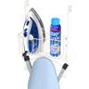 Simple Houseware Over-The-Door/Wall-Mount Ironing Board Holder, White view 4