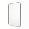 Better Bevel Wall Mirror | Bathroom Vanity Mirror | Nickel Metal Frame | 30" x 40" Rectangle view 1