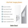 Better Bevel Wall Mirror | Bathroom Vanity Mirror | Nickel Metal Frame | 30" x 40" Rectangle view 3
