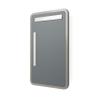 Better Bevel Wall Mirror | Bathroom Vanity Mirror | Nickel Metal Frame | 30" x 40" Rectangle view 4