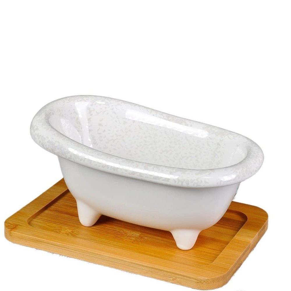 Draining Soap Dishes Nordic Ceramic soap Box soap Dish Indoor washbasin Bathroom Kitchen Storage Box Creative Small Bathtub soap Box Bath soap Rack Soap Tray (Color : E)