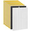 WILERDA HR900 Replacement Filter Set Compatible with HR900 Ultimate Pet Air Pur-ifier,1+1+6 Pack (Upgraded) view 1