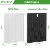 WILERDA HR900 Replacement Filter Set Compatible with HR900 Ultimate Pet Air Pur-ifier,1+1+6 Pack (Upgraded) view 4