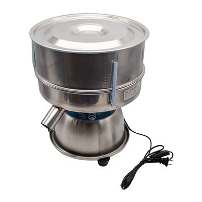 Stainless Steel Small Electric Vibrating Screen Powder Screening Sifting Machine Powder Sieve Machine (80 Mesh)