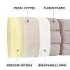 Headboard Cushion Foam Filled Upholstered Wedge Cushion Sofa Bed Large Soft Bed Backrest Support Pillow Reading Pillow Lumbar Pad with Removable Cover,C,No headboard 74.8"/190cm view 2