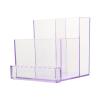 Beavorty Professional Nail Drill Bits Storage Box Plastic Case for Grinding Manicure Tool Organizer Transparent Design for Nail Art Shops and Home Use view 1
