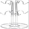 Mug Rack Mug Drainer Cup Glass Bottle Holder Storage Organizer Tree Display Stand Wire 8 Cup for Kitchen Countertop Worktop view 1