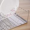 Dish Drainer Drainer Rack Holder Stainless Steel Dish Drying Rack Plate Dish Cup Cutlery Drainer Rack Plates Holder Dish Rack view 3