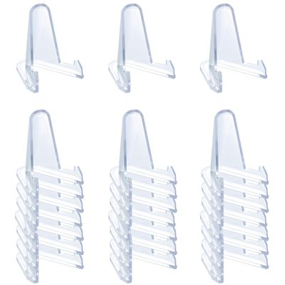 24 Packs Thickened edition (2.3 Inch) Acrylic Card stands, Card Holder Display Stand,Coin Display stand, for Display Magnetic Card Holder,Challenge Medals, Baseball Cards, Sports Cards, Trading Cards