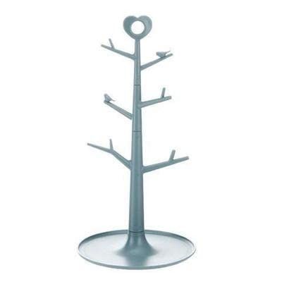 6 Mug Cups Plastic Holder Organizer Drainer Cup Drying Rack Multifunctional Kitchen Display Stand for Tea Coffee Cup Mug Bottle (Color : C)