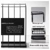 Fangys Umbrella Rack Umbrella Stand Black Metal Wrought Iron, Home Hotel Lobby Umbrella Bucket, Multifunctional Umbrella Storage Rack view 2