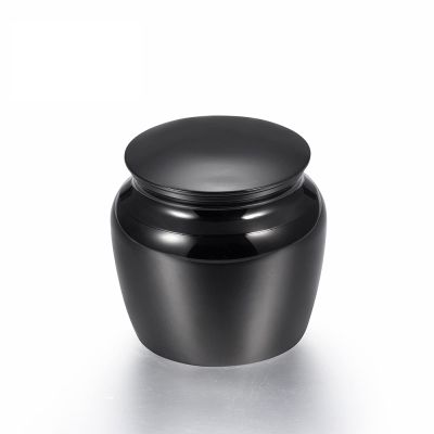 SHEIL Stainless Steel Funeral Urns for Human Ashes Engravable Keepsake Urns with Storage Box - Memorial Ash Keepsake