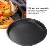 Pizza Pan 2pcs, Round Pizza Pans Carbon Steel Pizza Pan for Oven Round Pizza Dish Plate for Oven Baking Metal Pizza Baking Pan(10 Inch) view 2