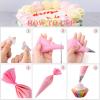 Cake Decorating Supplies Kit Tools 356pcs, Nifogo Baking Accessories with Cake Turntable, Pastry Piping Bag, Piping Icing Tips for Beginners view 4