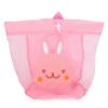 Extra Large Mesh Breathable foldable Beach Bag with Shoulder Strap for Storing Toy Balls , Kids Toy Storage Bag , Snacks , Seashells(Pink) , Kids Toy Storage Bag , Extra Large Mesh Breathable Large view 1