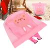 Extra Large Mesh Breathable foldable Beach Bag with Shoulder Strap for Storing Toy Balls , Kids Toy Storage Bag , Snacks , Seashells(Pink) , Kids Toy Storage Bag , Extra Large Mesh Breathable Large view 4